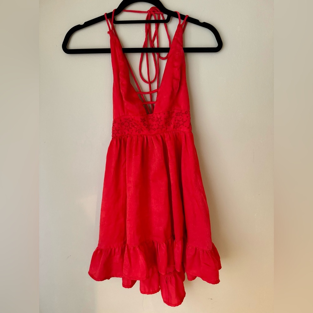 Urban Outfitters red dress